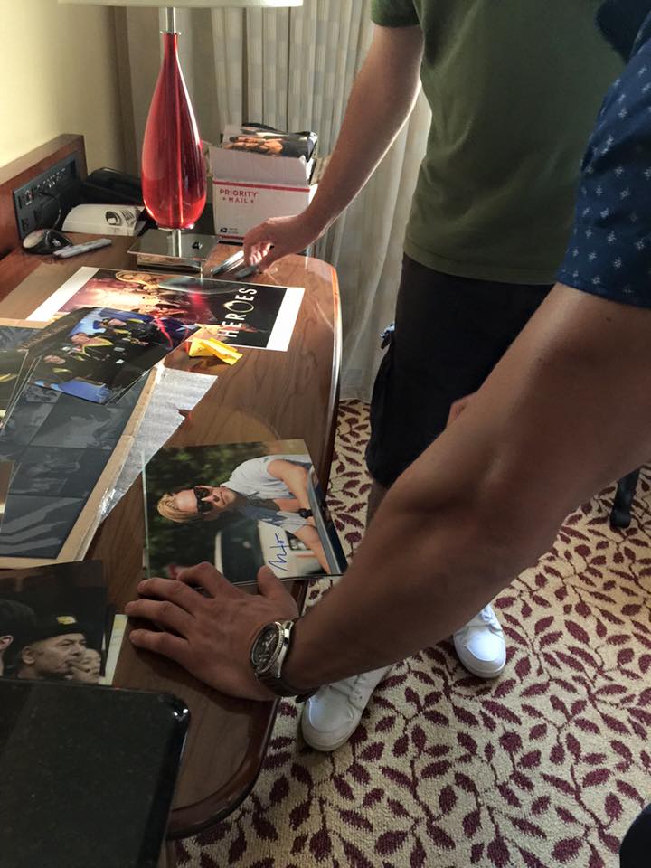 Milo Ventimiglia signing